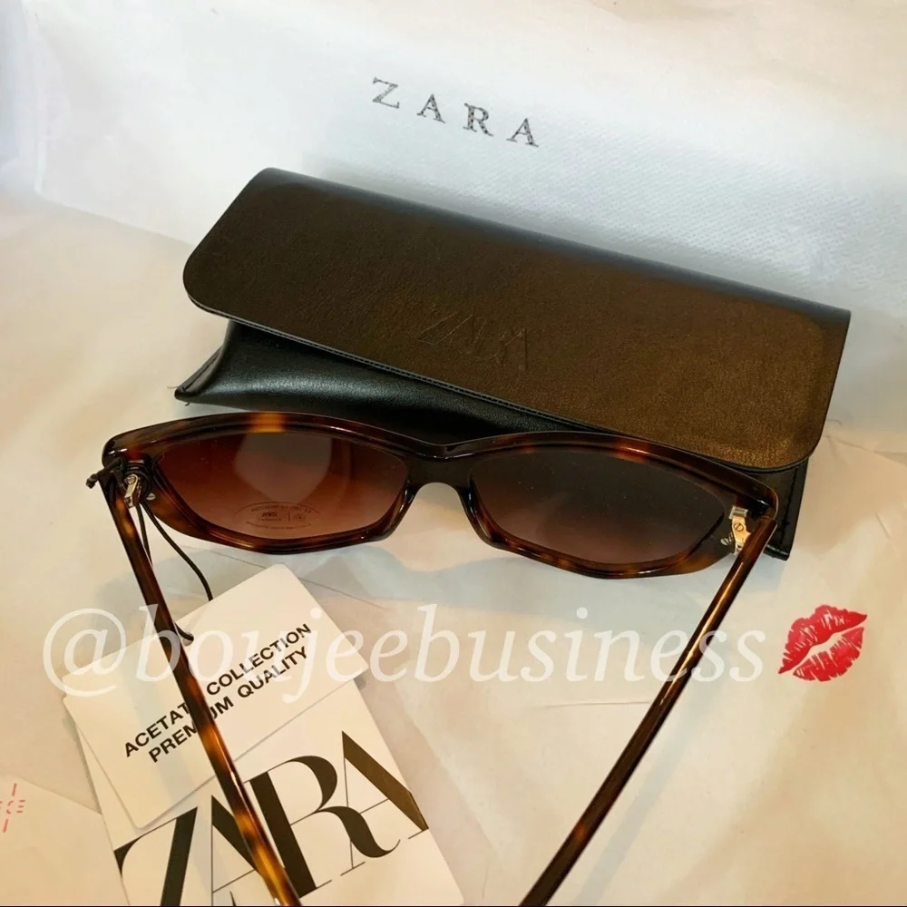 ZARA BNWT Acetate Tortoiseshell Effect Glasses